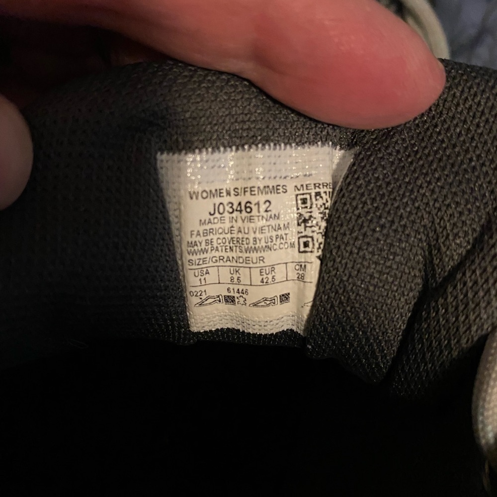 Merrell alverstone womens low hiking shoes 11 - Picture 7 of 7